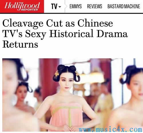 Cleavage Cut as Chinese TV's Sexy Historical Drama Returns)